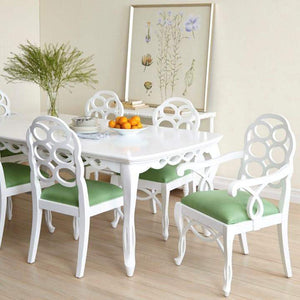 Villa & House - Loop Armchair In White-Bungalow 5-Blue Hand Home