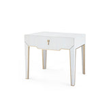Villa & House - Madeline 1-drawer Side Table, Platinum-Bungalow 5-Blue Hand Home