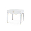 Villa & House - Madeline 1-drawer Side Table, Platinum-Bungalow 5-Blue Hand Home