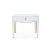 Villa & House - Madeline 1-drawer Side Table, Platinum-Bungalow 5-Blue Hand Home