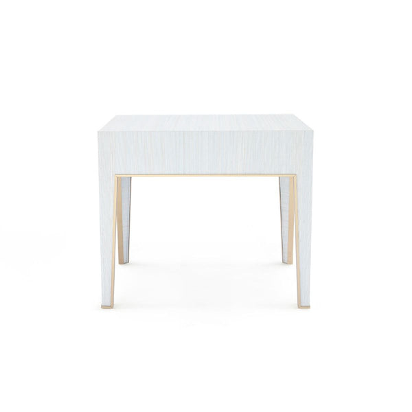 Villa & House - Madeline 1-drawer Side Table, Platinum-Bungalow 5-Blue Hand Home