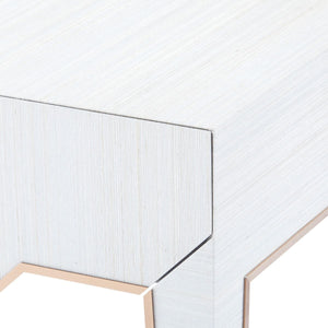 Villa & House - Madeline 1-drawer Side Table, Platinum-Bungalow 5-Blue Hand Home