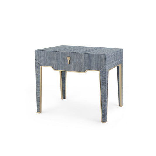 Villa & House - Madeline 1-drawer Side Table, Navy Blue-Bungalow 5-Blue Hand Home