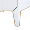 Villa & House - Madeline 3-drawer Side Table, Platinum-Bungalow 5-Blue Hand Home