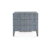 Villa & House - Madeline 3-drawer Side Table, Navy Blue-Bungalow 5-Blue Hand Home