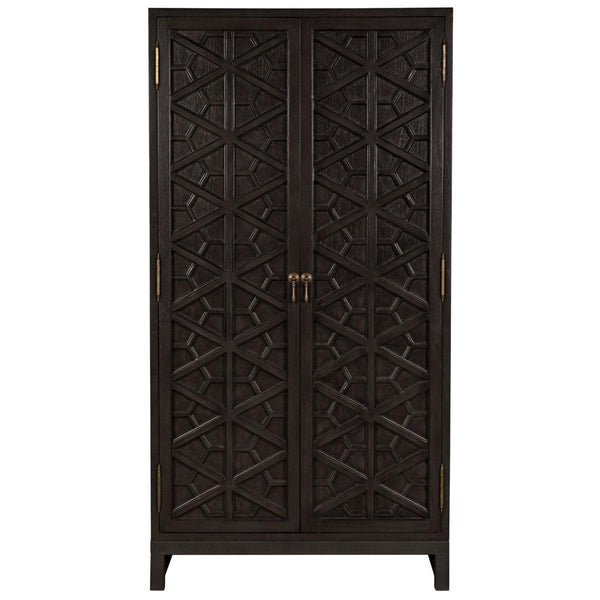 Noir Small Maharadscha Hutch, Pale-Noir Furniture-Blue Hand Home
