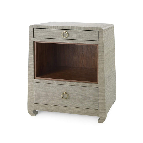 Villa & House - Ming 2-Drawer Side Table In Sage Green-Bungalow 5-Blue Hand Home
