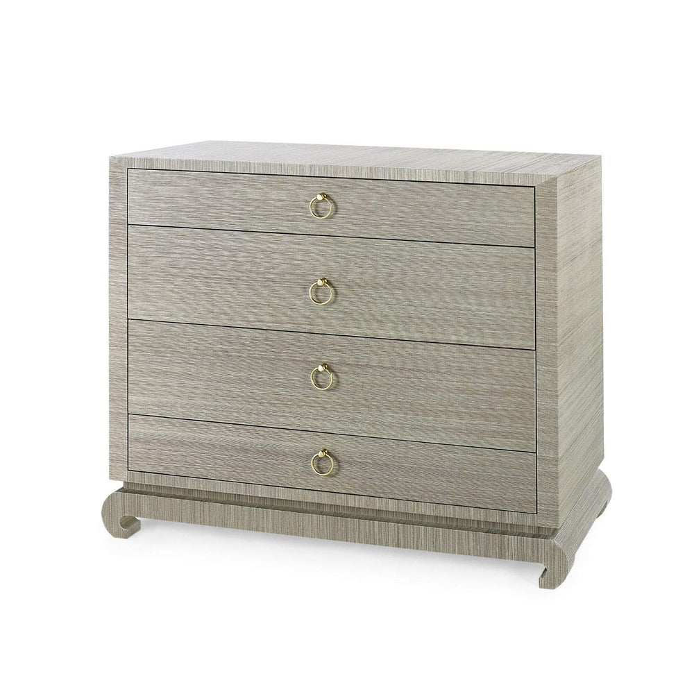 Villa & House - Ming Large 4-Drawer In Sage Green-Bungalow 5-Blue Hand Home