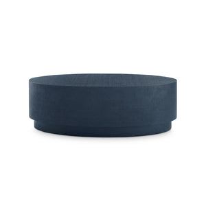 Villa & House - Mila Oval Coffee Table, Navy Blue-Bungalow 5-Blue Hand Home