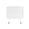 Villa & House - Malmo 2-drawer Side Table, White-Bungalow 5-Blue Hand Home