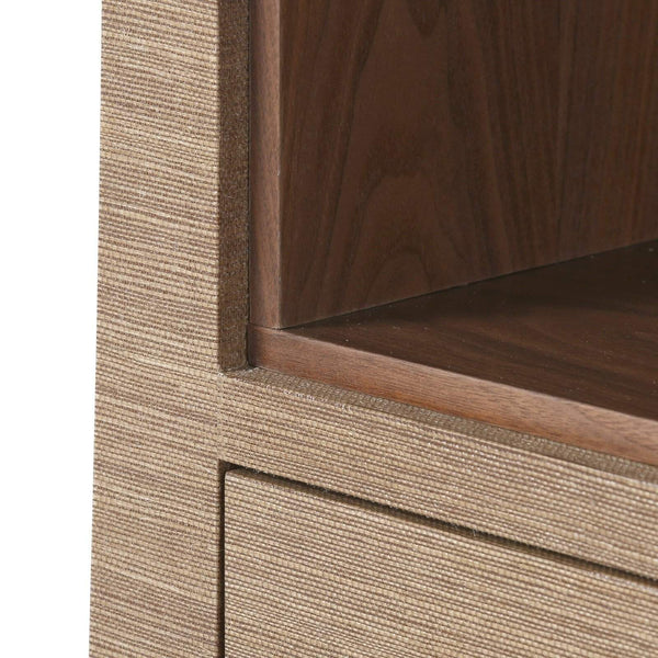 Villa & House - Ming 2-Drawer Side Table In Brown-Bungalow 5-Blue Hand Home