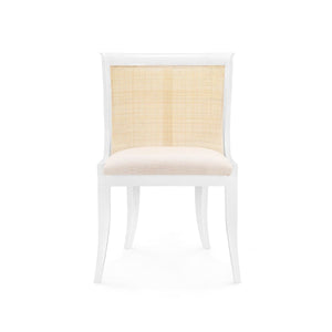 Villa & House - Monaco Armchair In White-Bungalow 5-Blue Hand Home