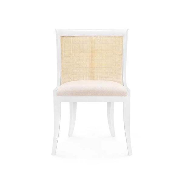 Villa & House - Monaco Armchair In White-Bungalow 5-Blue Hand Home