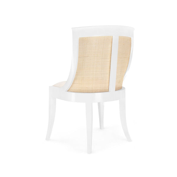 Villa & House - Monaco Armchair In White-Bungalow 5-Blue Hand Home