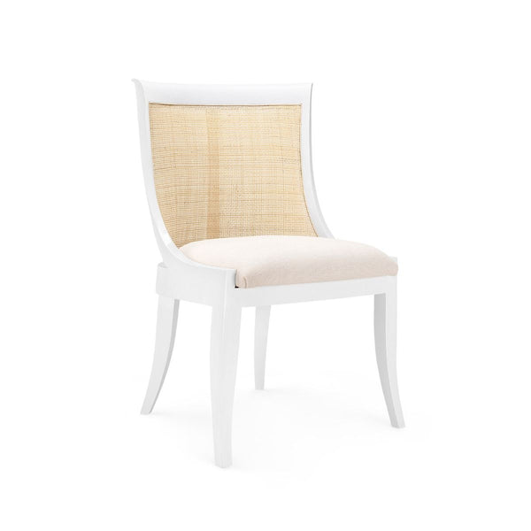 Villa & House - Monaco Armchair In White-Bungalow 5-Blue Hand Home