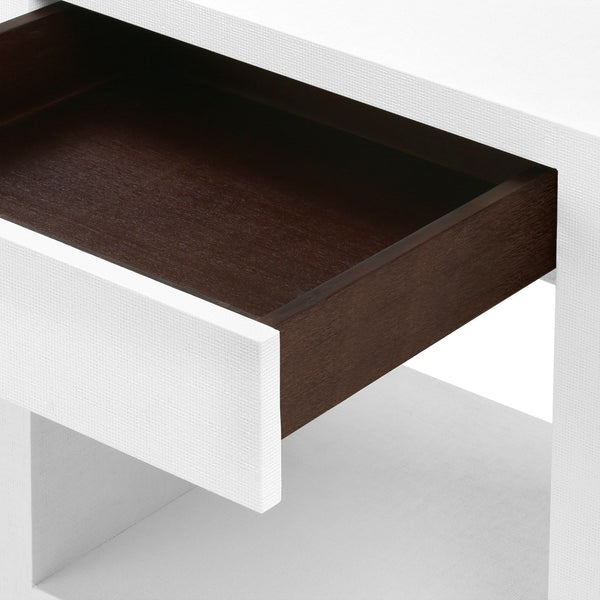 Villa & House - Morgan 1-Drawer Side Table, White-Bungalow 5-Blue Hand Home