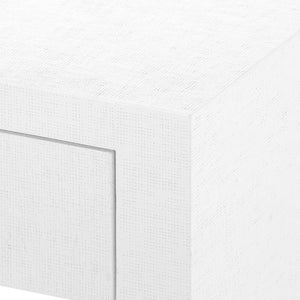 Villa & House - Morgan 1-Drawer Side Table, White-Bungalow 5-Blue Hand Home