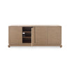 Villa & House - Meredith Extra Large 4-door Cabinet, Brown-Bungalow 5-Blue Hand Home