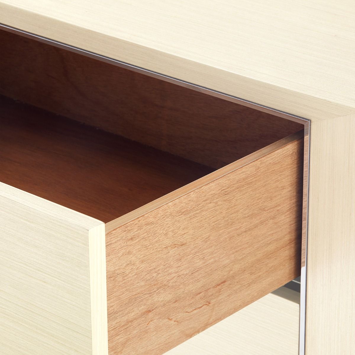 Villa & House - Morris Extra Large 6-drawer, Blanched Oak-Bungalow 5-Blue Hand Home