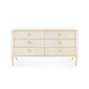 Villa & House - Morris Extra Large 6-drawer, Blanched Oak-Bungalow 5-Blue Hand Home