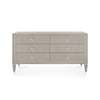 Villa & House - Morris Extra Large 6-drawer, Taupe Gray-Bungalow 5-Blue Hand Home