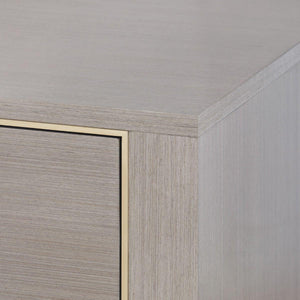 Villa & House - Morris Extra Large 6-drawer, Taupe Gray-Bungalow 5-Blue Hand Home
