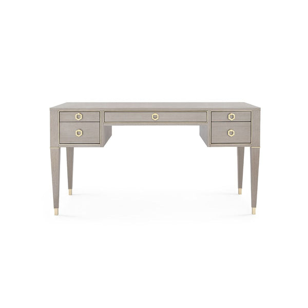 Villa & House - Morris Desk, Taupe Gray-Bungalow 5-Blue Hand Home