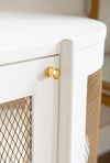 Villa & House - Nadia 2-door Cabinet, White-Bungalow 5-Blue Hand Home