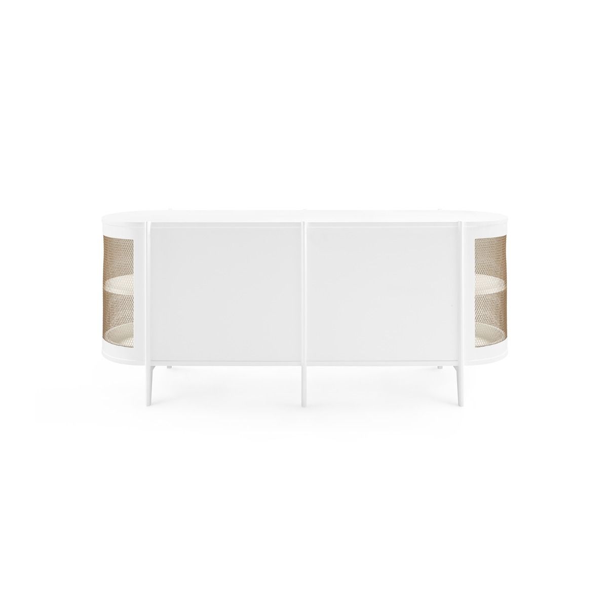 Villa & House - Nadia 2-door Cabinet, White-Bungalow 5-Blue Hand Home