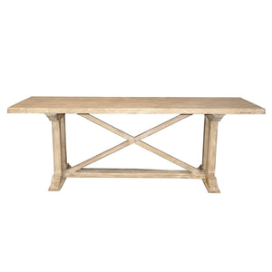 Reclaimed Lumber X-Console-CFC Furniture-Blue Hand Home