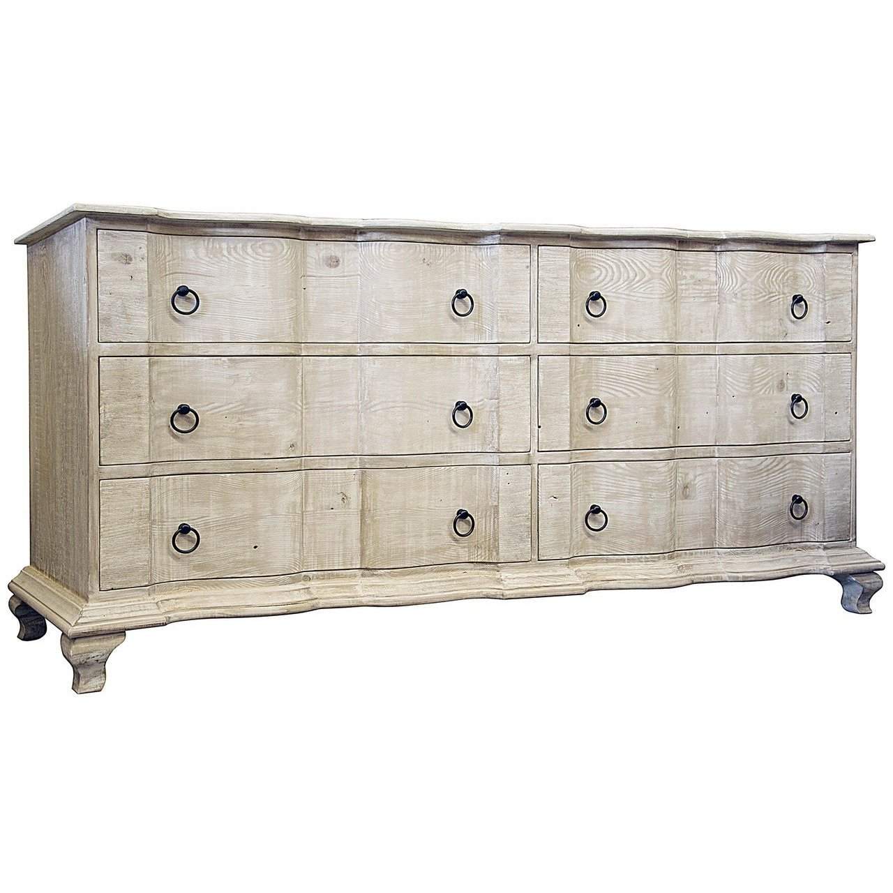 Reclaimed Lumber Lexington 6 Drawer Dresser-CFC Furniture-Blue Hand Home