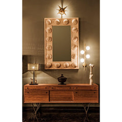Reclaimed Lumber Boulder Mirror-CFC Furniture-Blue Hand Home