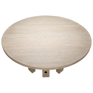 Reclaimed Lumber Monstro Round Dining Table-Blue Hand Home