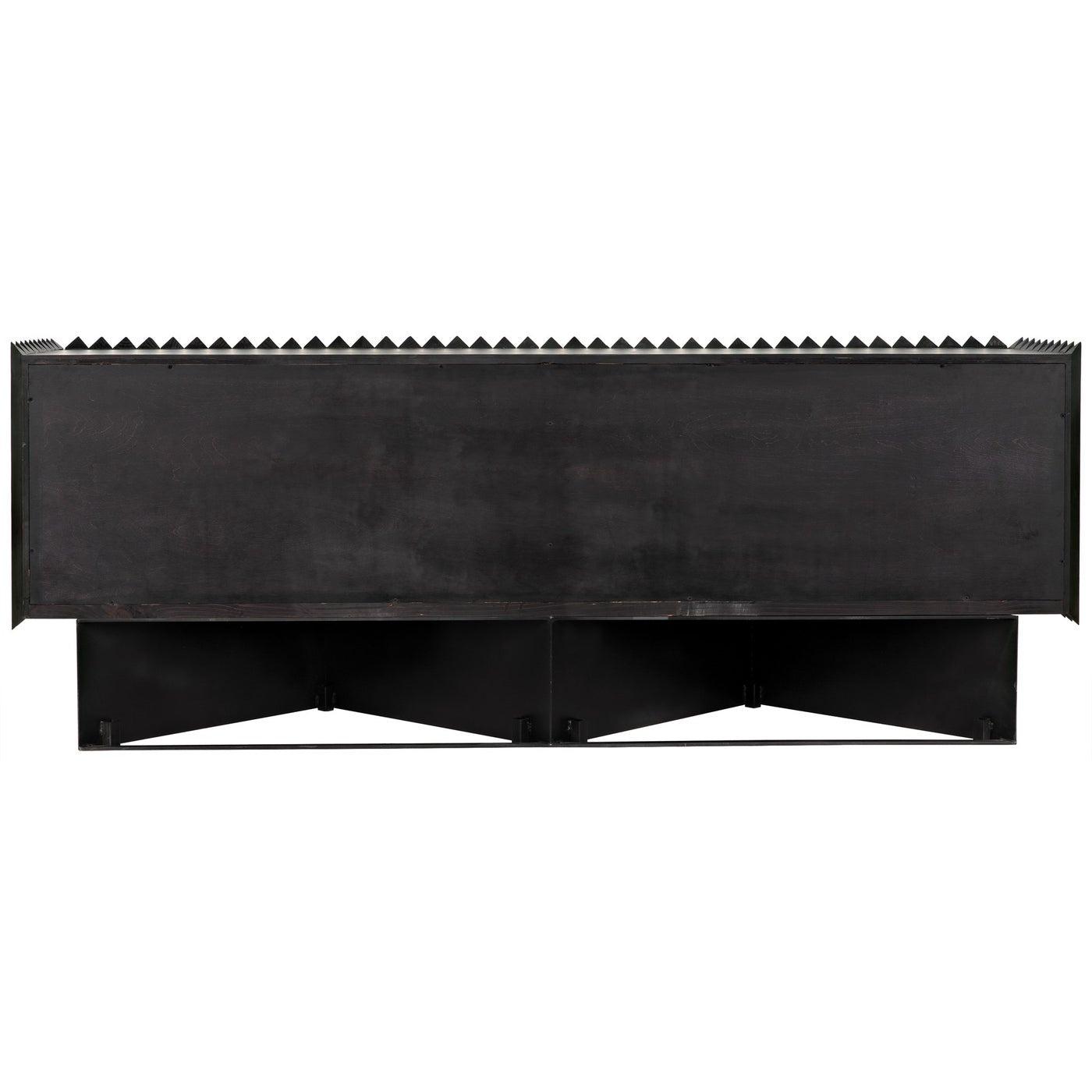 Reclaimed Lumber Linnea Sideboard, Steel Base-CFC Furniture-Blue Hand Home