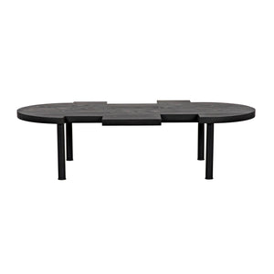 Reclaimed Lumber Puzzle Coffee Table, Steel Legs-CFC Furniture-Blue Hand Home