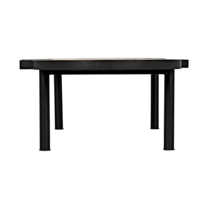 Reclaimed Lumber Puzzle Coffee Table, Steel Legs-CFC Furniture-Blue Hand Home