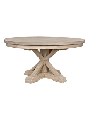 Reclaimed Lumber Isabelle Dining table, w/ extension-CFC Furniture-Blue Hand Home