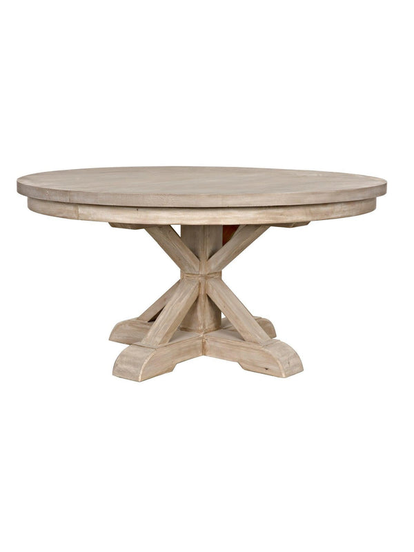Reclaimed Lumber Isabelle Dining table, w/ extension-CFC Furniture-Blue Hand Home