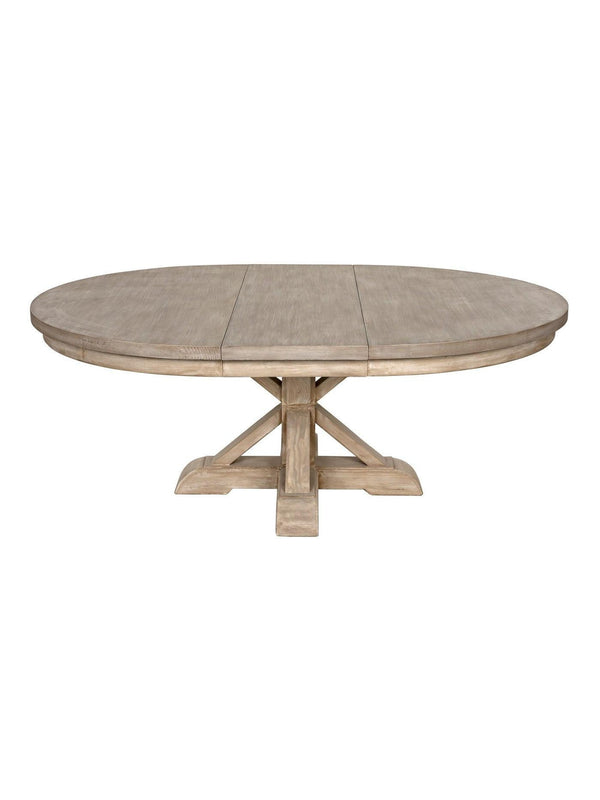 Reclaimed Lumber Isabelle Dining table, w/ extension-CFC Furniture-Blue Hand Home