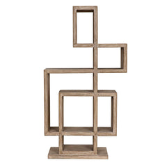 Reclaimed Lumber Renzo Bookcase-CFC Furniture-Blue Hand Home