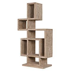 Reclaimed Lumber Renzo Bookcase-CFC Furniture-Blue Hand Home