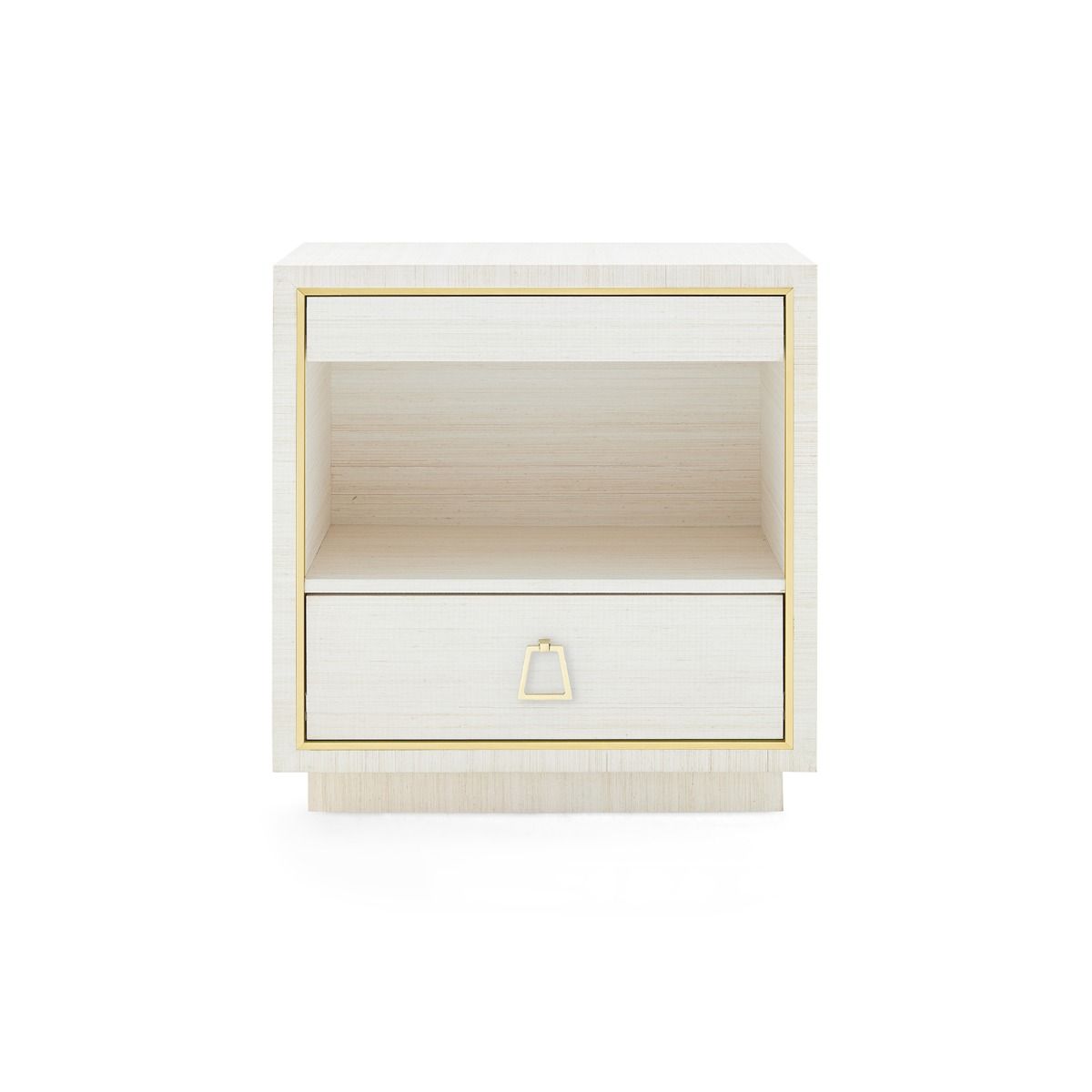 Villa & House - Parker 2-drawer Side Table, Light Natural-Bungalow 5-Blue Hand Home