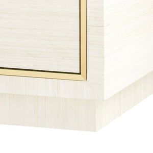 Villa & House - Parker 2-drawer Side Table, Light Natural-Bungalow 5-Blue Hand Home