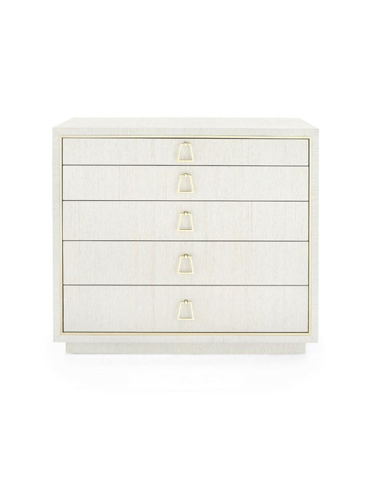 Villa & House - Parker Large 5-drawer, Silver