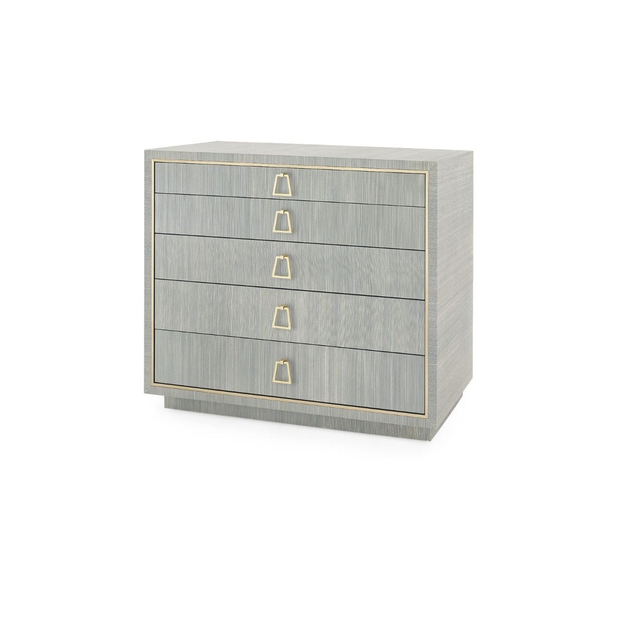 Villa & House - Parker Large 5-drawer, Slate Blue-Bungalow 5-Blue Hand Home