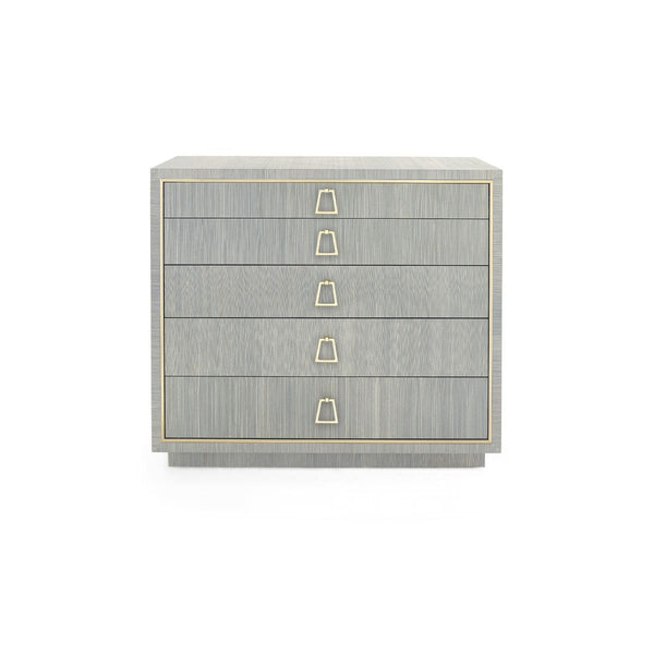 Villa & House - Parker Large 5-drawer, Slate Blue-Bungalow 5-Blue Hand Home