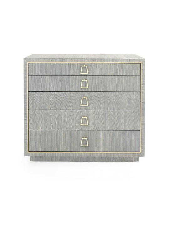 Villa & House - Parker Large 5-drawer, Slate Blue