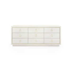 Villa & House - Parker Extra Large 9-drawer, Silver-Bungalow 5-Blue Hand Home