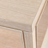 Villa & House - Paola 1-drawer Side Table, Bleached Cerused Oak-Bungalow 5-Blue Hand Home