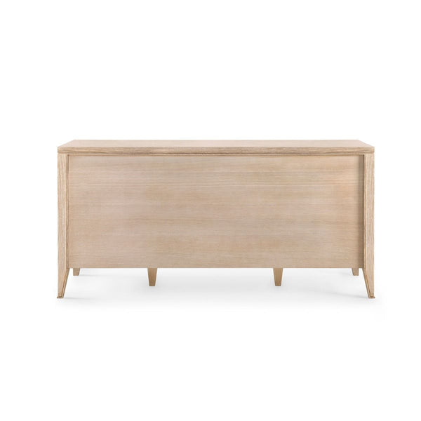Villa & House - Paola Extra Large 9-drawer, Bleached Cerused Oak-Bungalow 5-Blue Hand Home